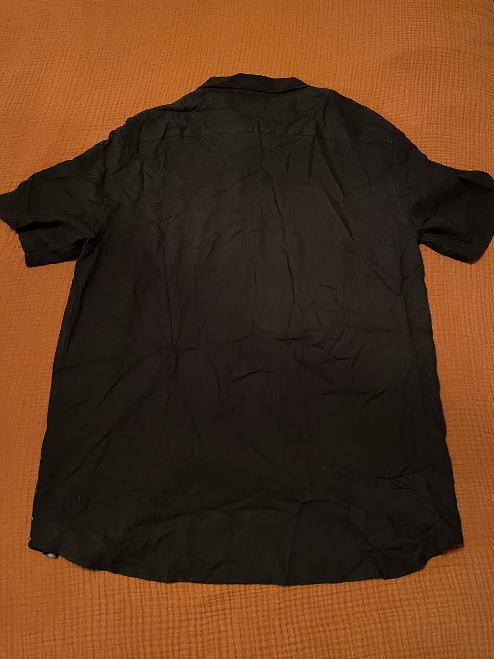 Ksubi Black Button-Down Shirt with Large Pinup Graphic - Picture 3 of 3